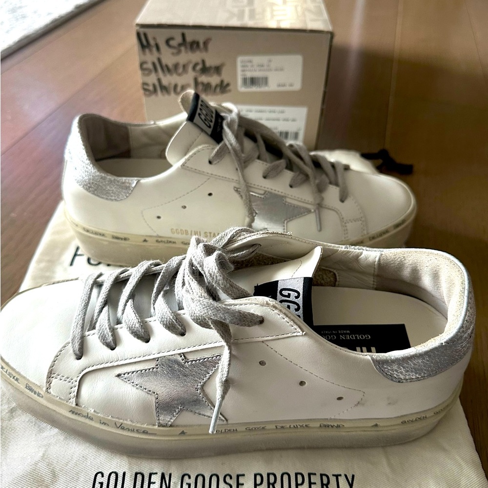 Golden Goose High Star sneakers, size 39